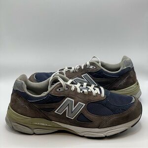 New Balance Blue and Brown Sneakers Classic Design